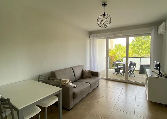 Appartement T2 Climatise A Avec Terrasse, Jardin Et Parking - Fr-1-732-49 Argelès-sur-Mer